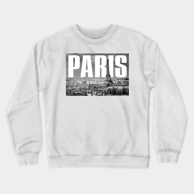 Paris Cityscape Crewneck Sweatshirt by PLAYDIGITAL2020